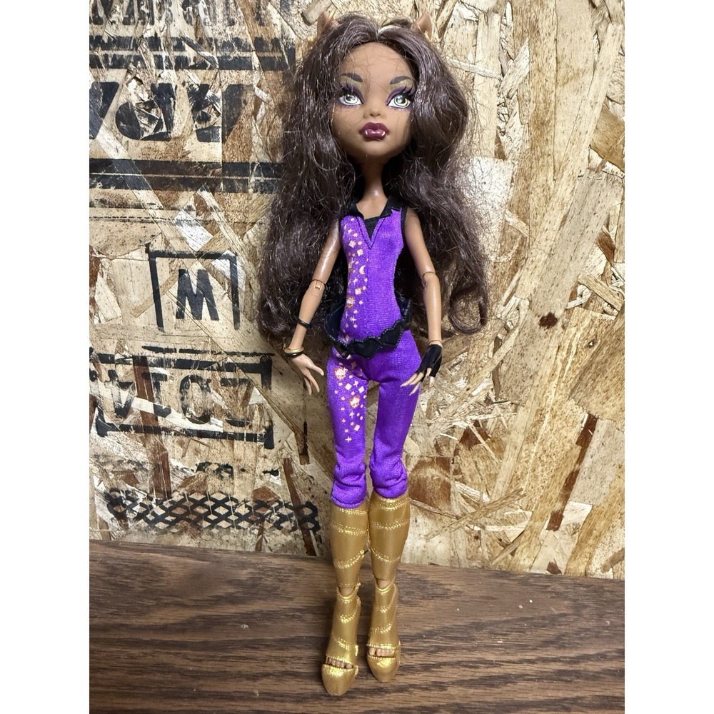 2012 Mattel Monster High Music Festival CLAWDEEN WOLF Collectible Doll